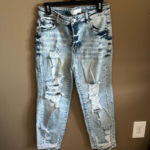 Distressed Jeans